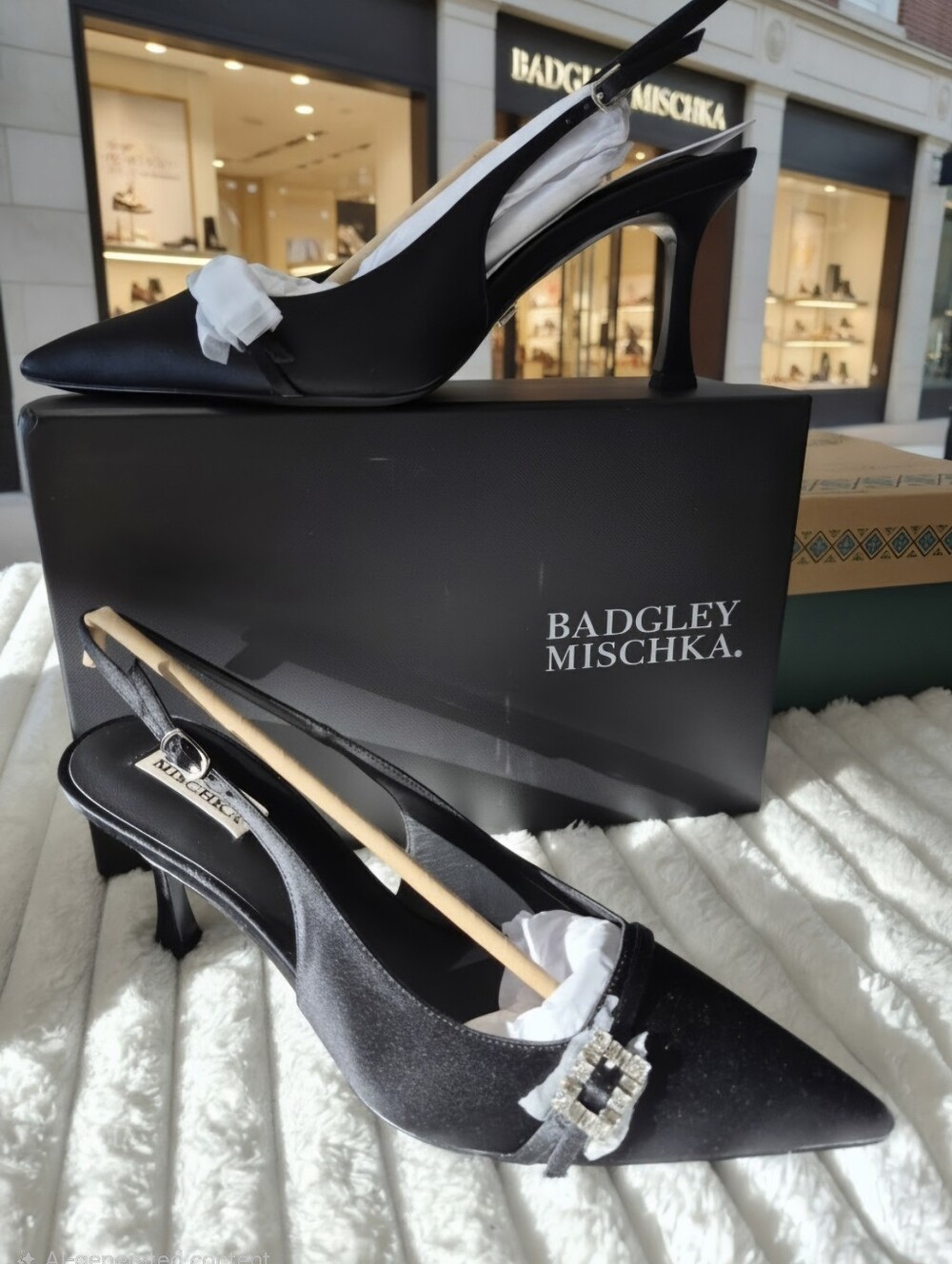 BADGLEY MISCHKA ANN MARIE SLING BACK PUMPS WOMEN'S SZ 11 NWB $299
